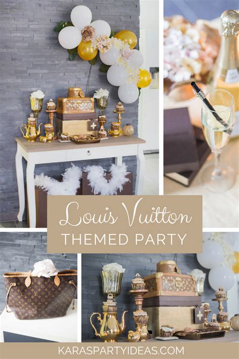 louis vuitton birthday party theme|Louis Vuitton theme party.